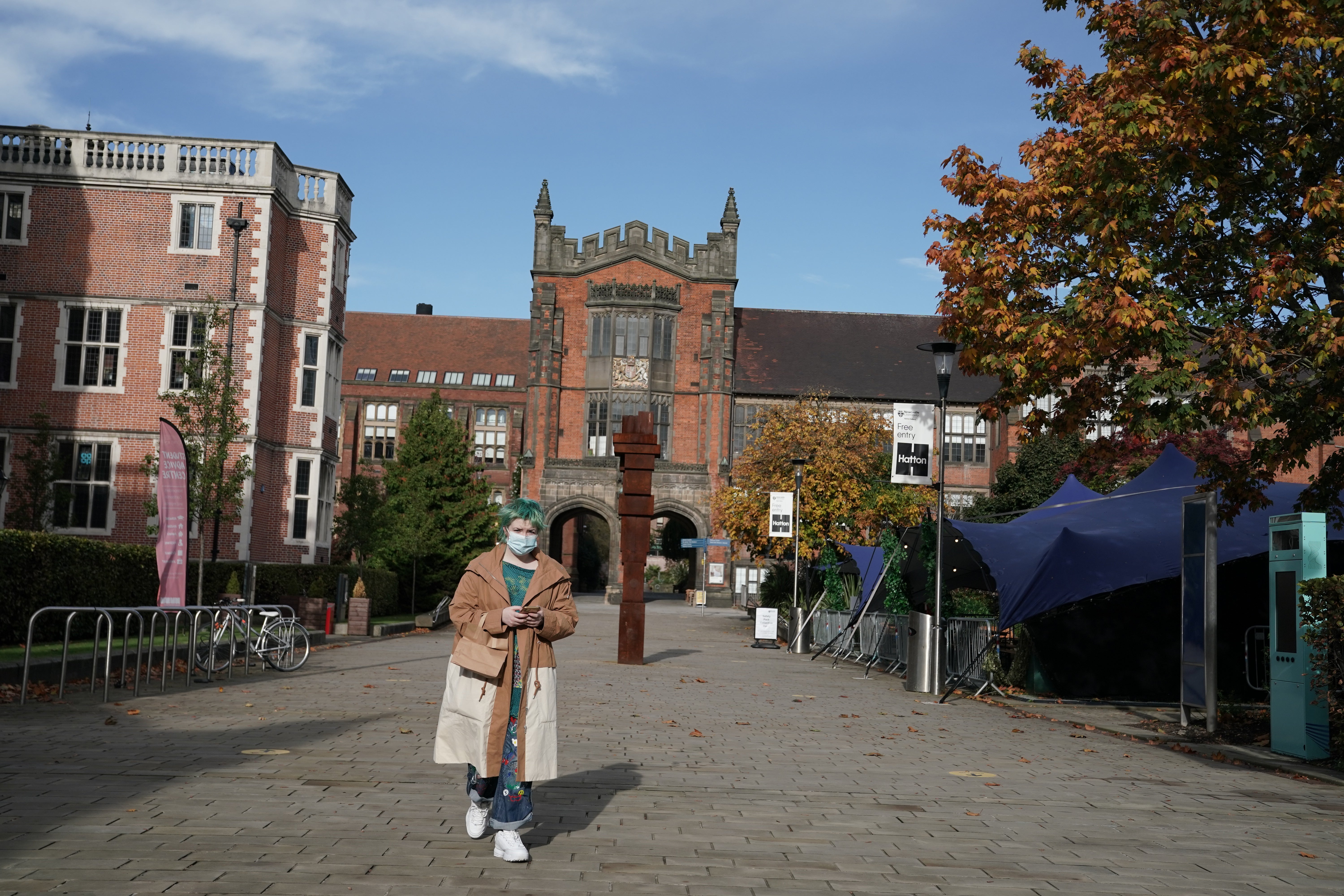 Newcastle University has seen hundreds of coronavirus cases since Freshers' Week