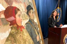 Painting stolen by the Nazis in 1933 returned to Jewish family