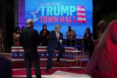 Eight key moments from the dramatic Trump-Biden town halls