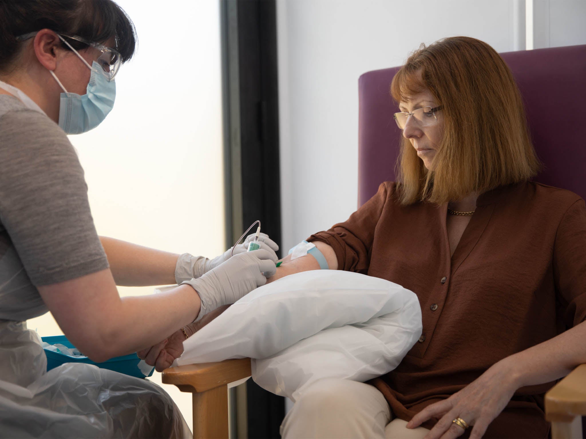 In the trials, volunteers are given a vaccine and a month later are deliberately infected with the disease under controlled conditions