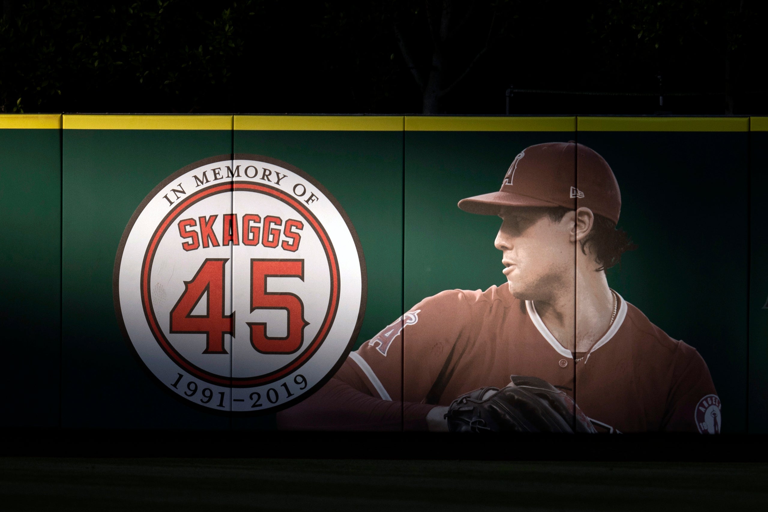 Angels Skaggs Death Indictment Baseball