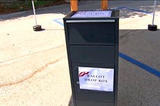 California disputed ballot boxes removed, arguing continues