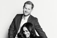 Meghan appears to wear Diana’s watch in new portrait with Harry