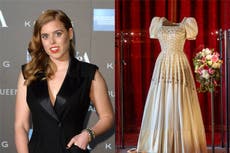 Beatrice says it was an ‘honour’ to wear Queen’s dress for wedding