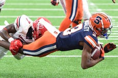 Liberty stays unbeaten and defeats struggling Syracuse 38-21