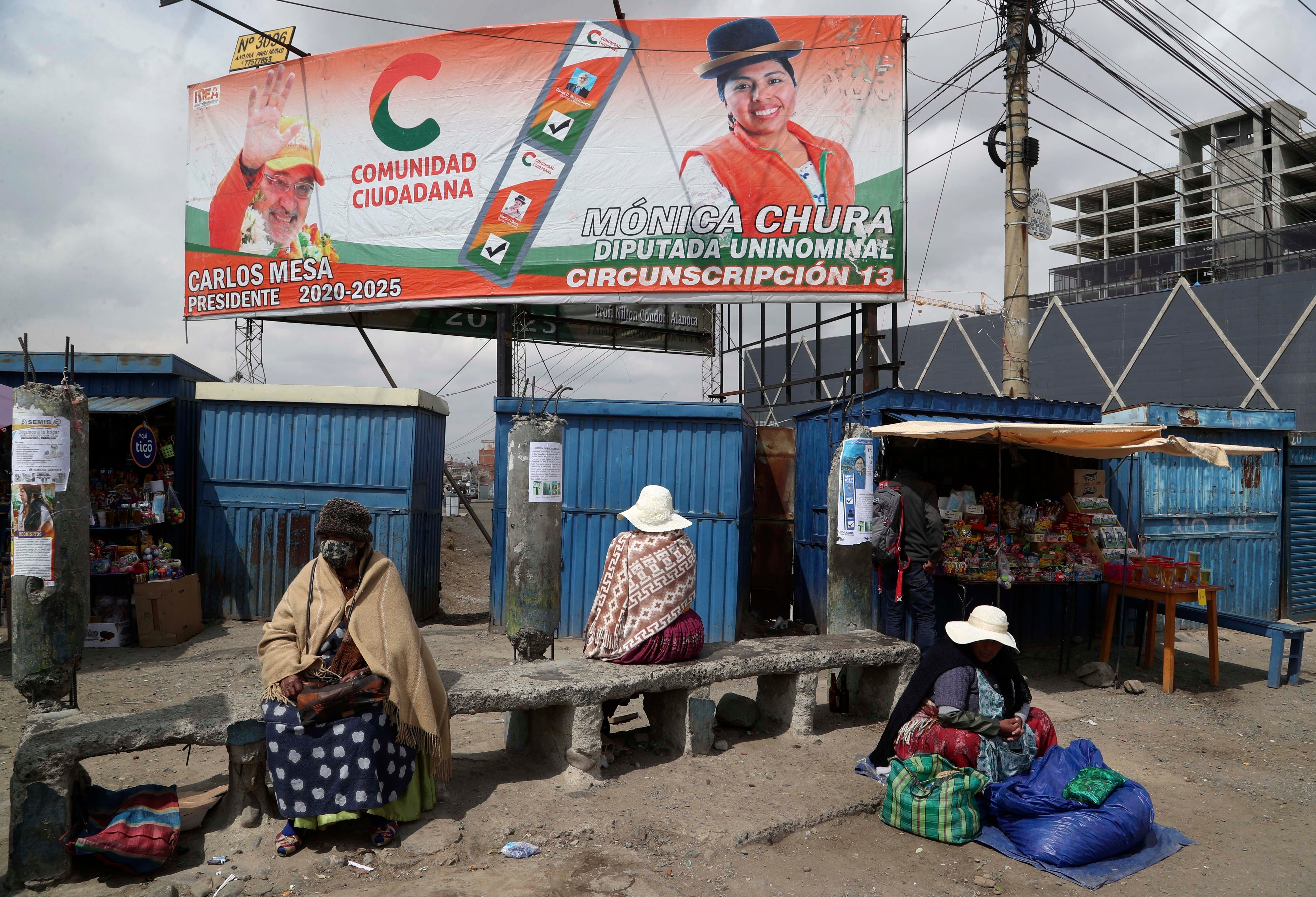 APTOPIX Bolivia Elections