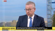 Gove rejects calls for immediate ‘circuit-breaker’ national lockdown