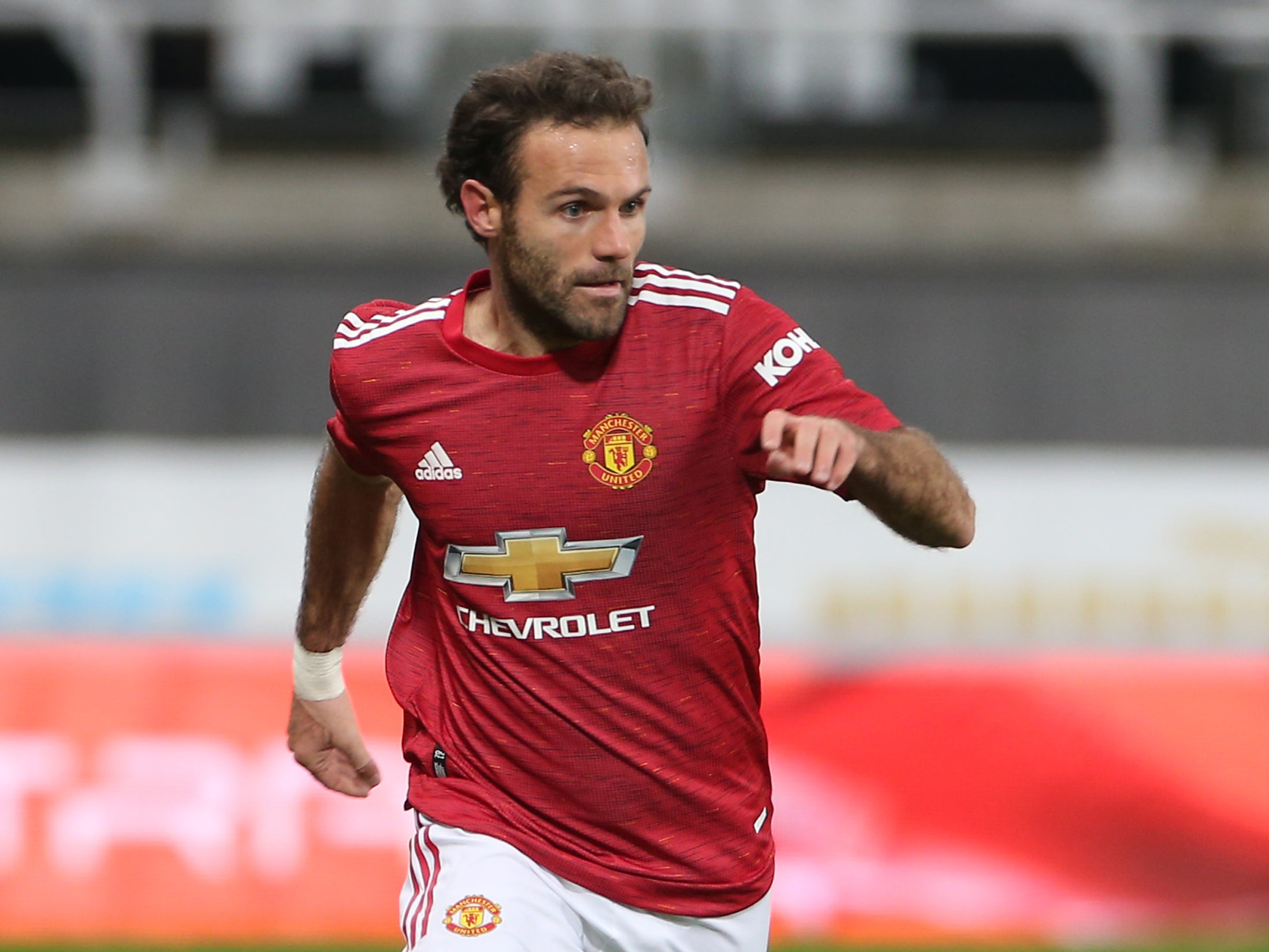 Manchester United playmaker Juan Mata