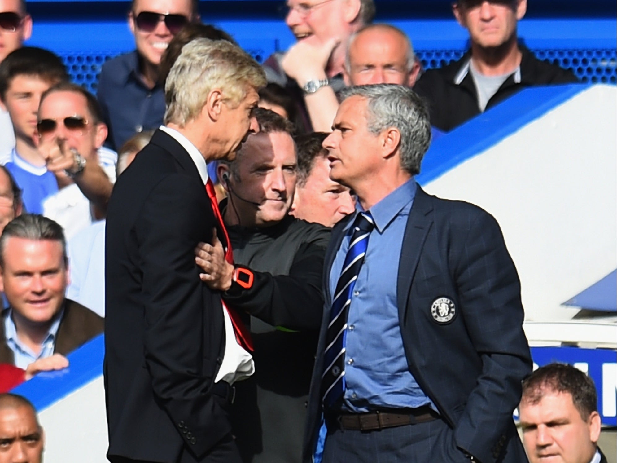 Arsene Wenger has played down the importance of his rivalry with Jose Mourinho