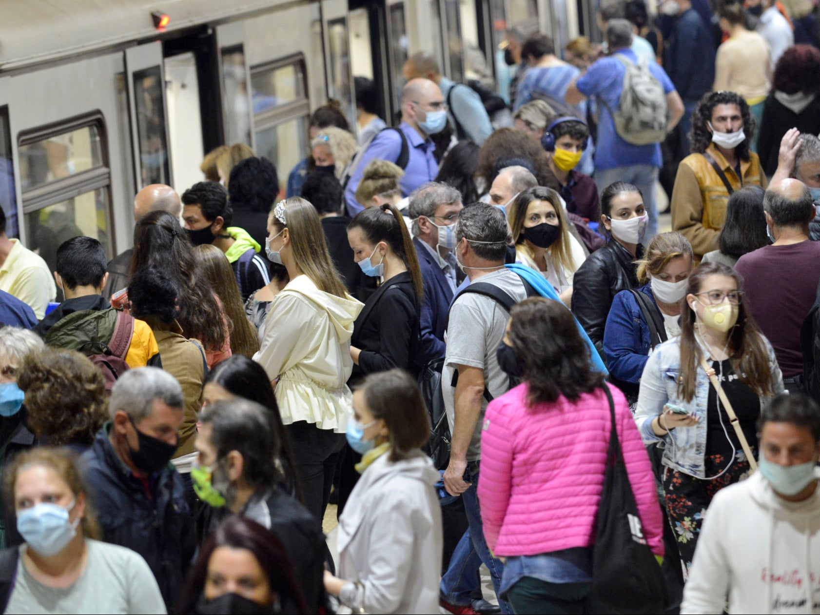 Many enclosed public areas around the world now require people to wear face masks due to the coronavirus pandemic