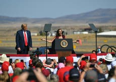 Republican suggests Democrats will win Senate as Trump looks on