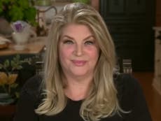 Trump's weird response when asked about Kirstie Alley endorsement