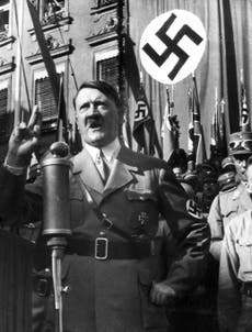 Speeches handwritten by Hitler sell at auction