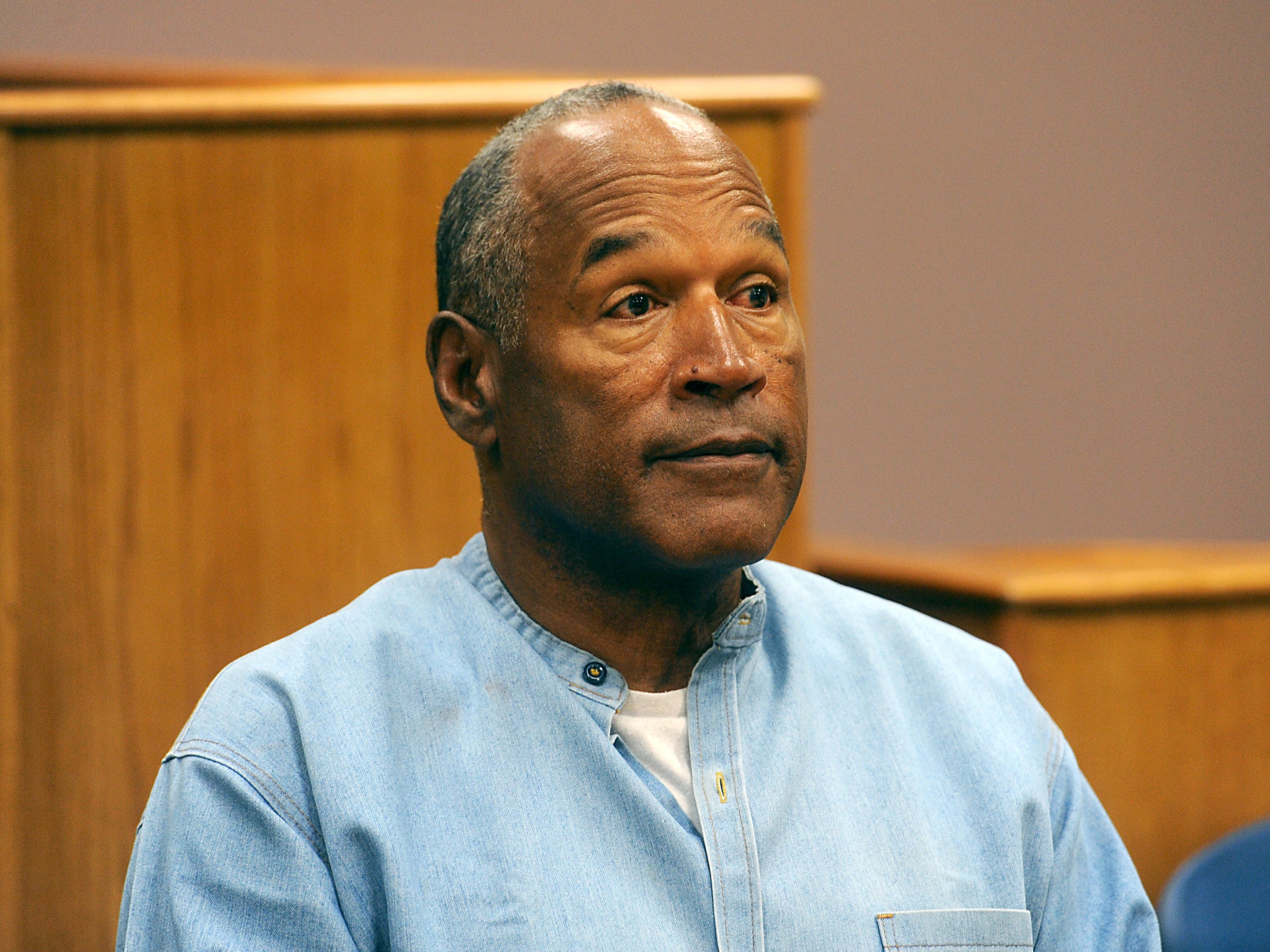 OJ Simpson at a parole hearing on 20 July 2017 in Lovelock, Nevada