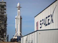 SpaceX and Nasa delay launch after red lacquer drips into rockets