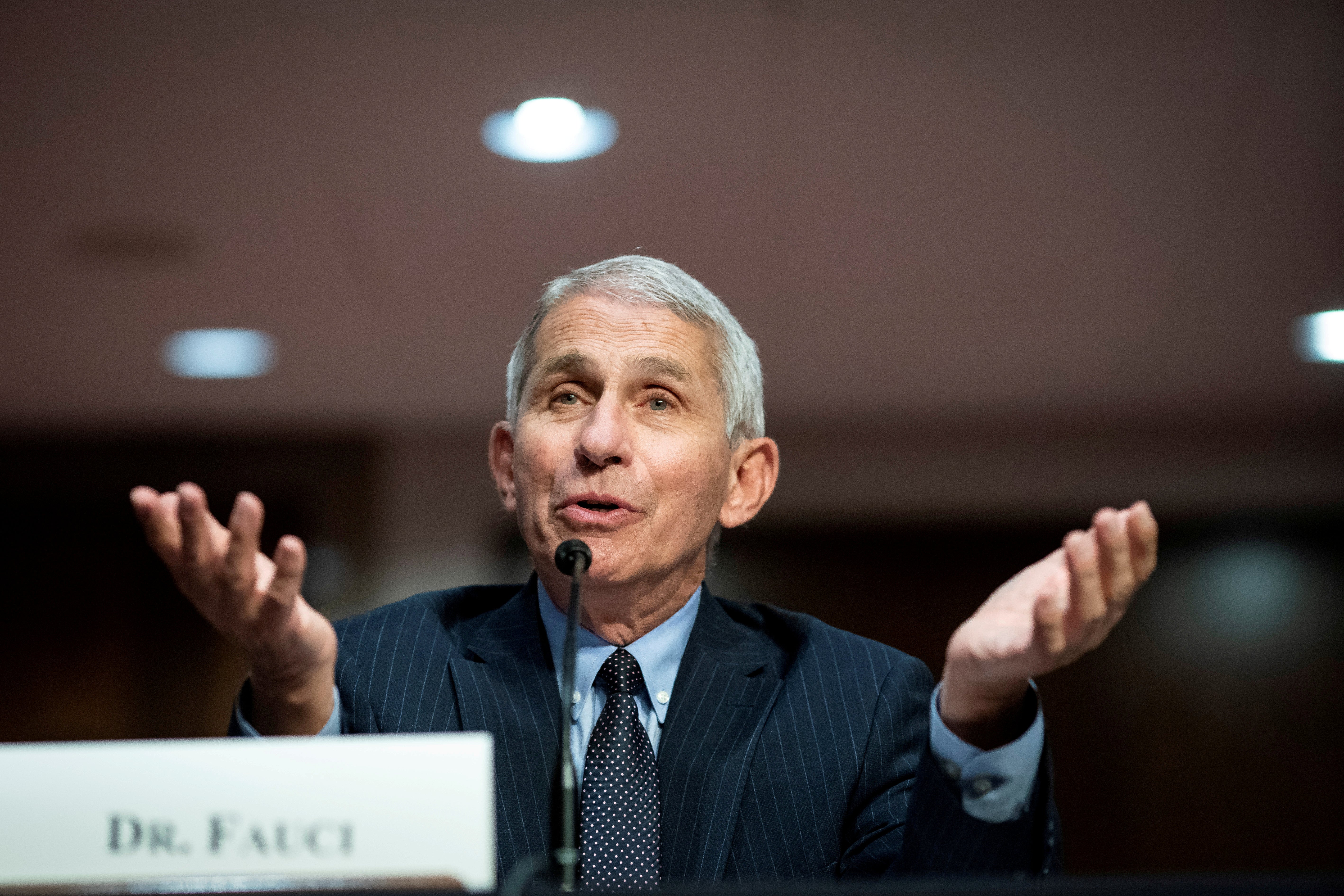 Anthony Fauci says a vaccine against Covid may be ready by November