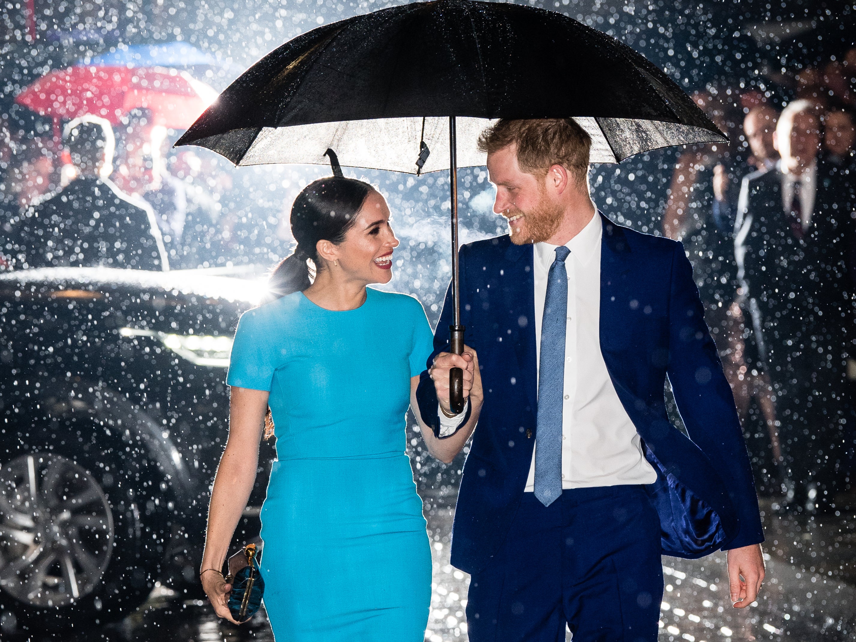 Prince Harry and Meghan attend the Endeavour Fund Awards at Mansion House in March