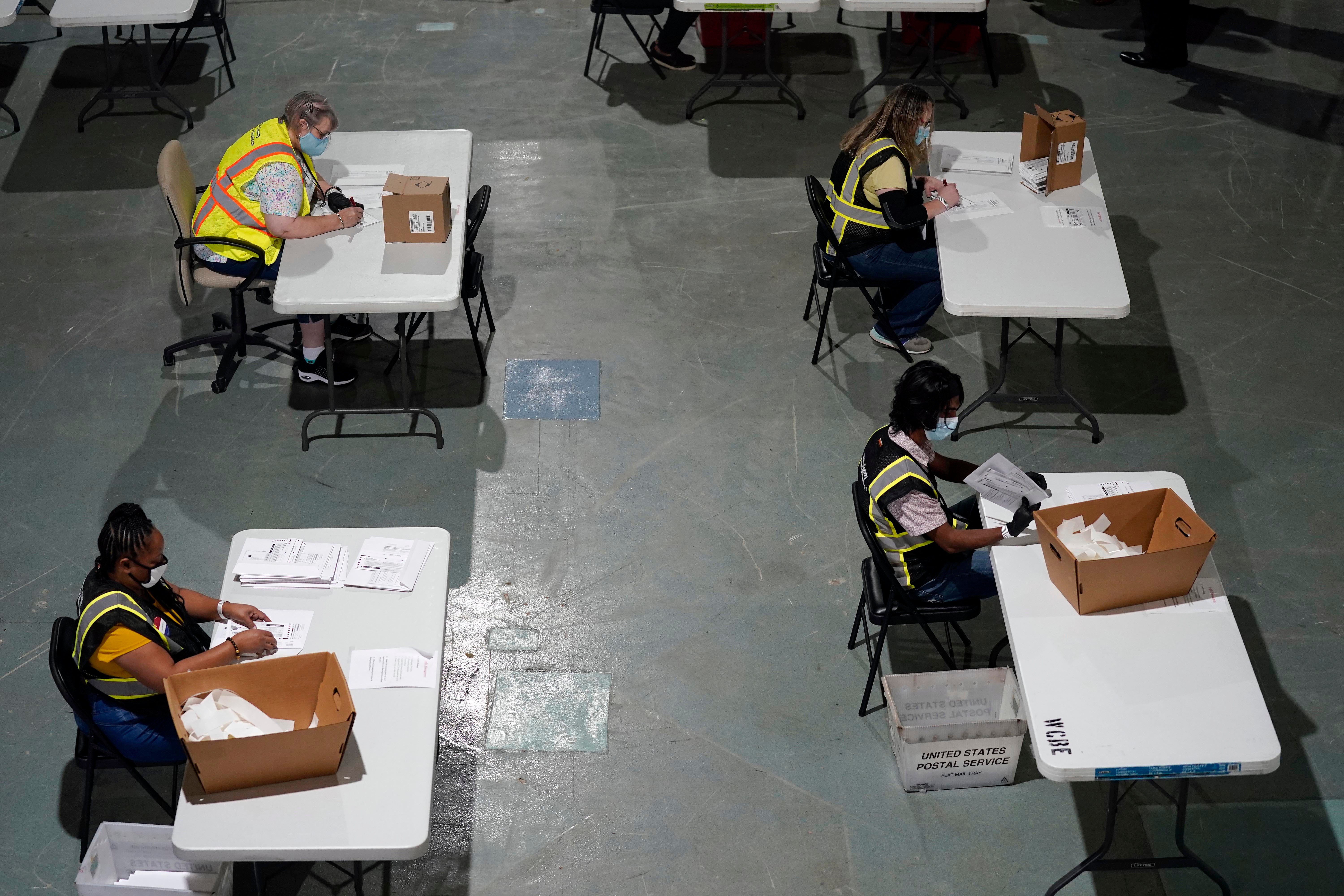 Election 2020-North Carolina-Ballots