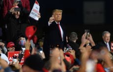 Trump tells rally ‘nobody wants me’ before cutting event short