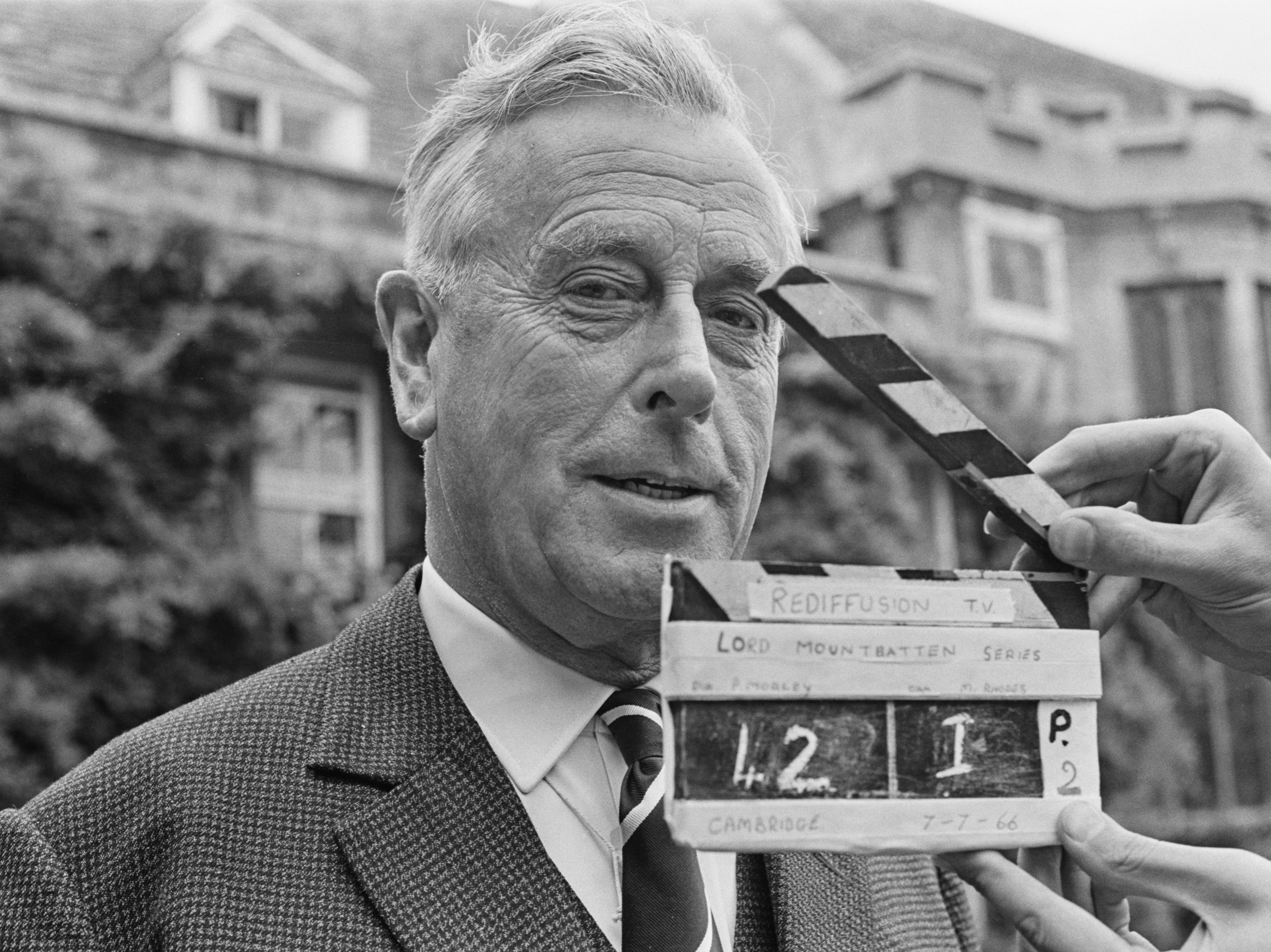 Lord Mountbatten on 7 July 1966