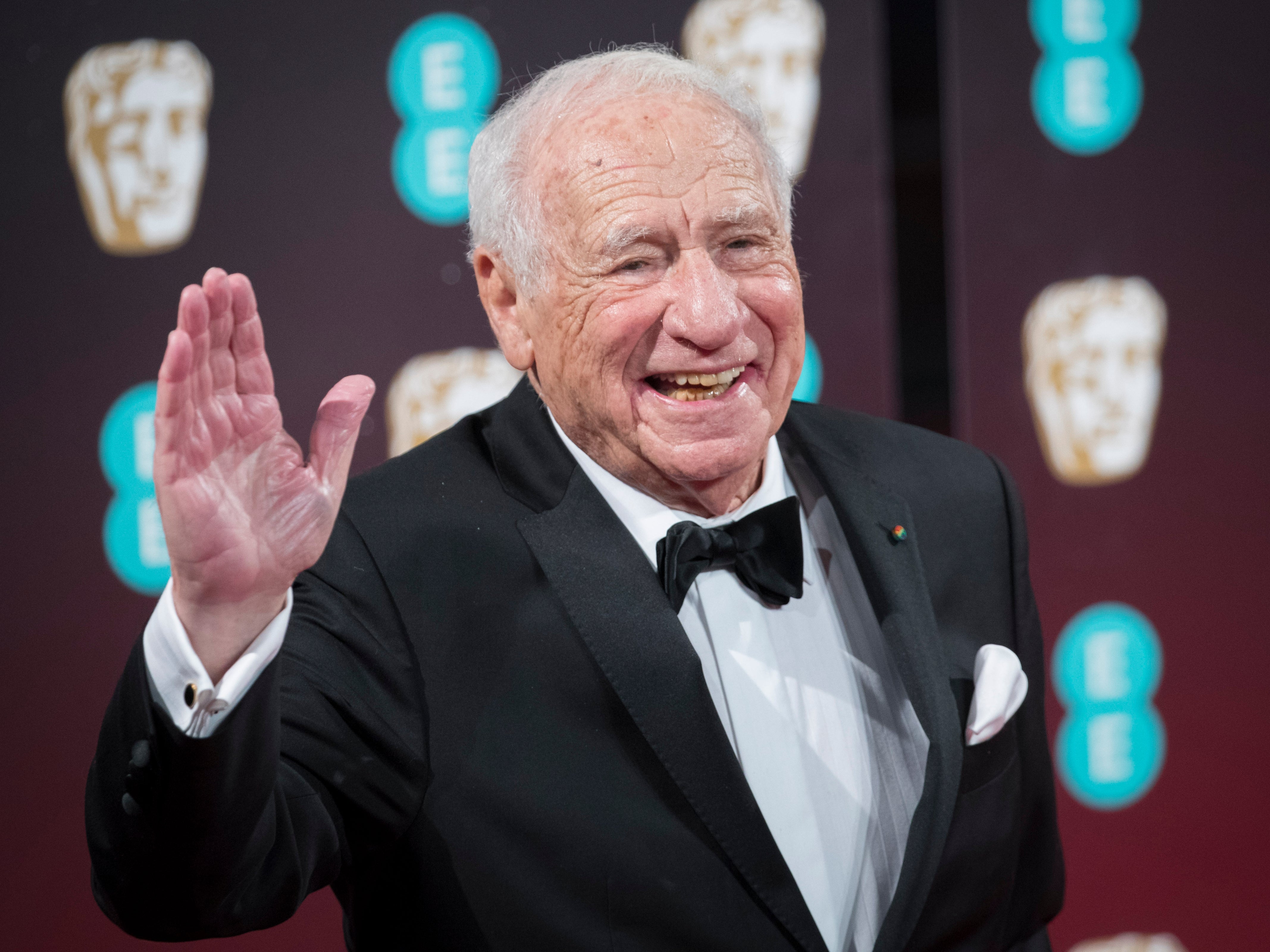 Mel Brooks attends the 70th Bafta Award on 12 February 2017 in London, England