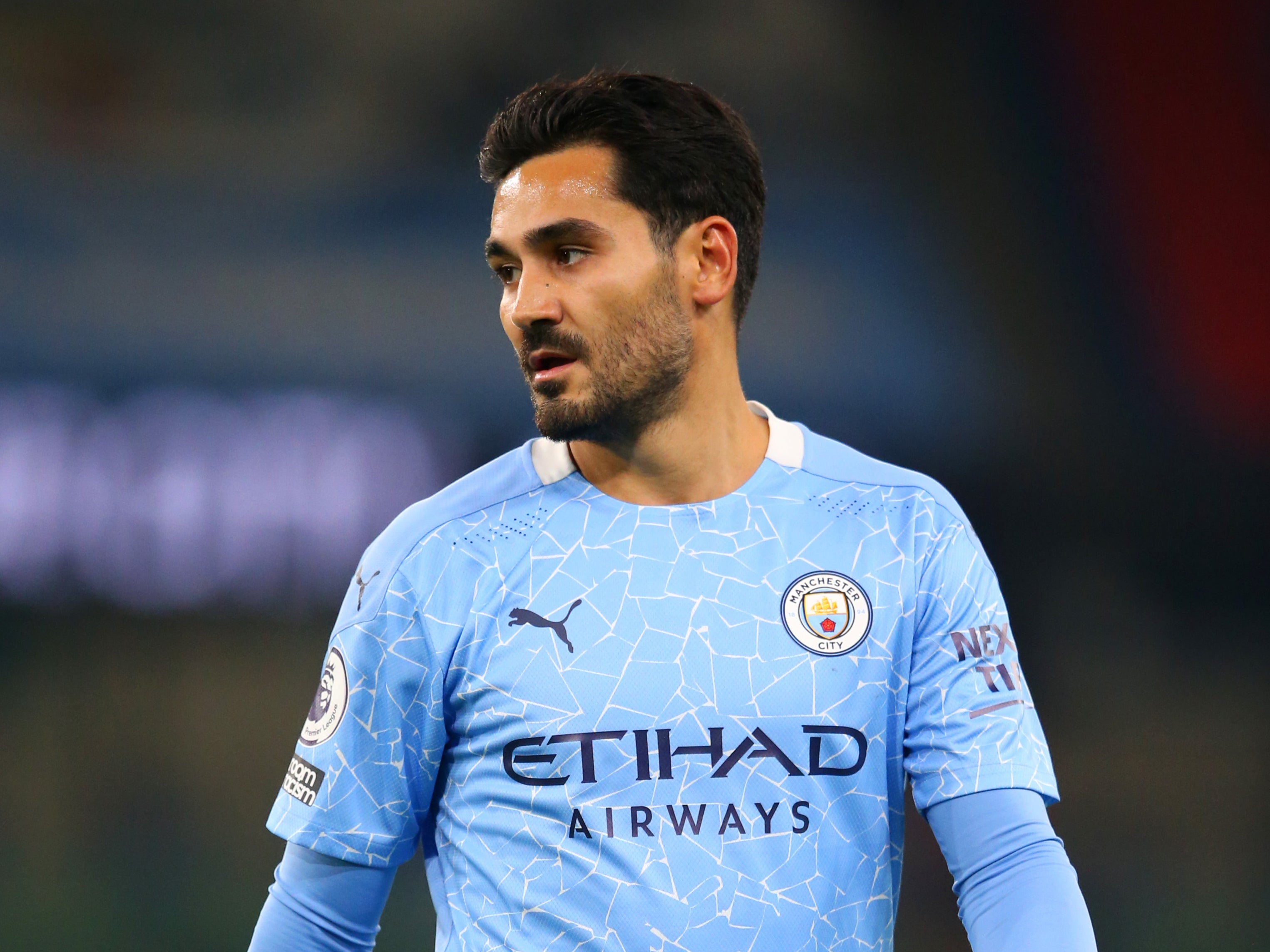 Manchester City midfielder Ilkay Gundogan