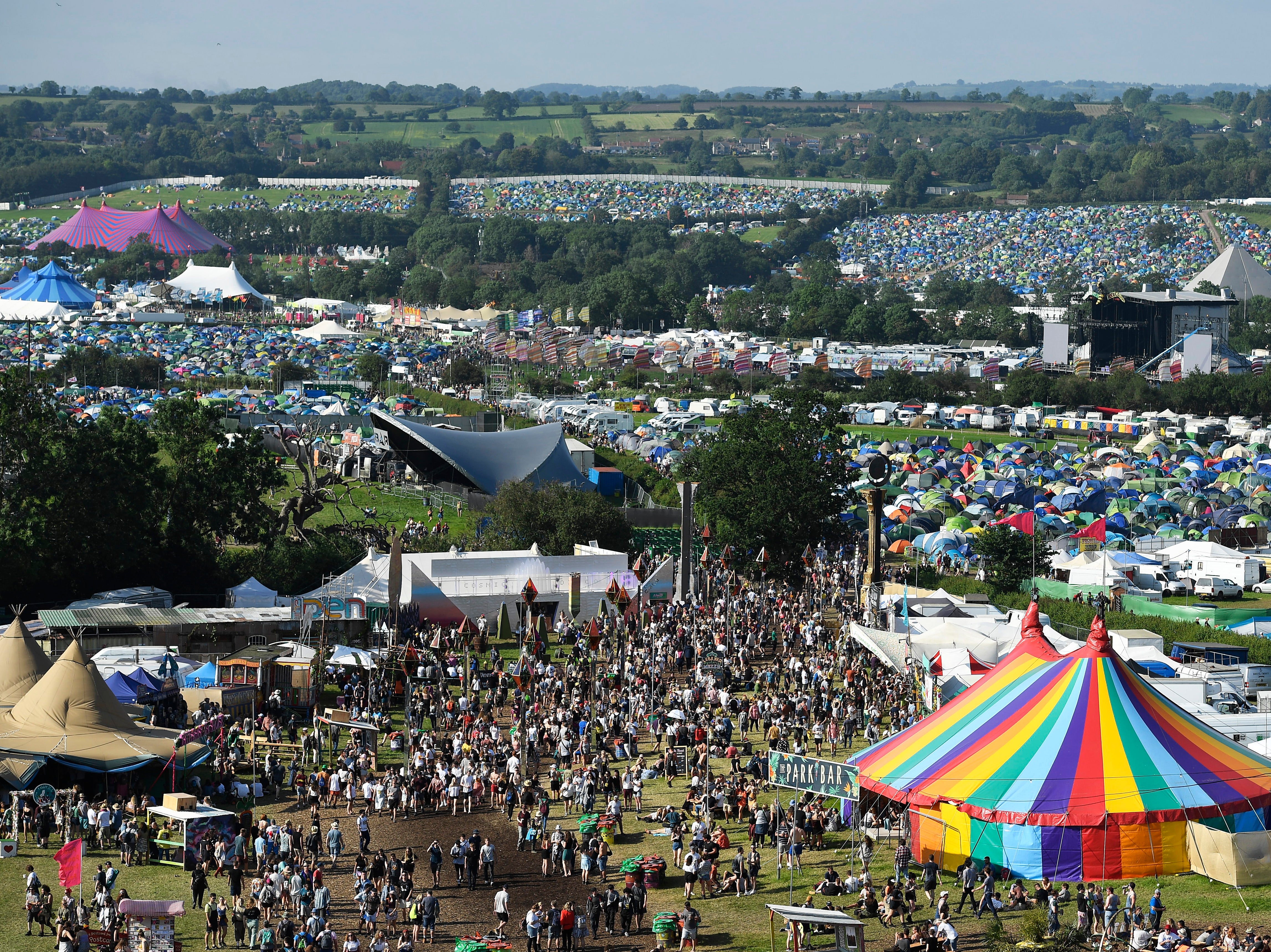 Events like Glastonbury are threatened by a lack of insurance cover&nbsp;