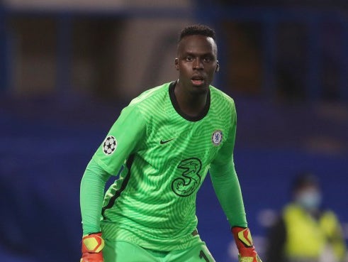 Chelsea goalkeeper Edouard Mendy