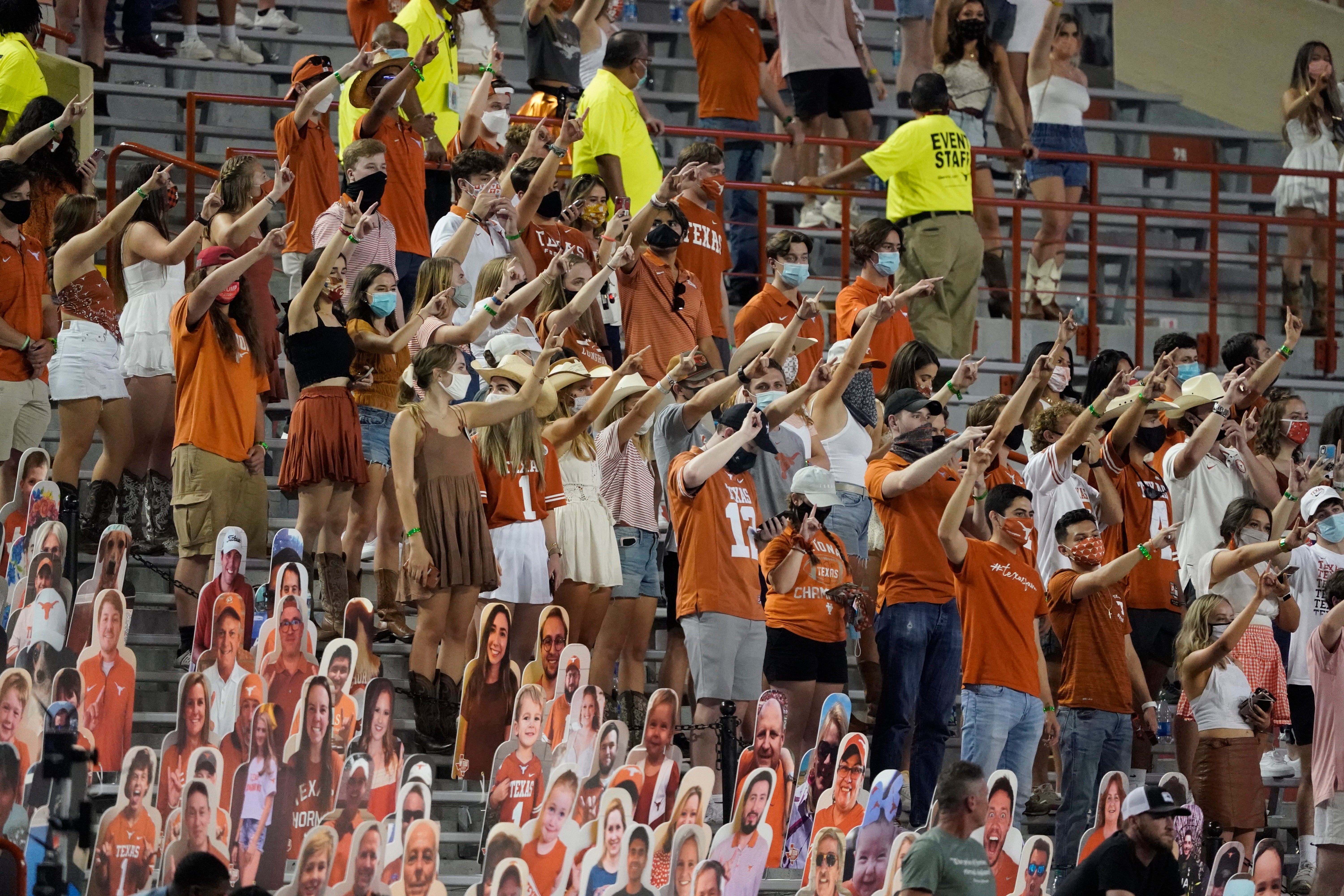 Texas-School Song Football