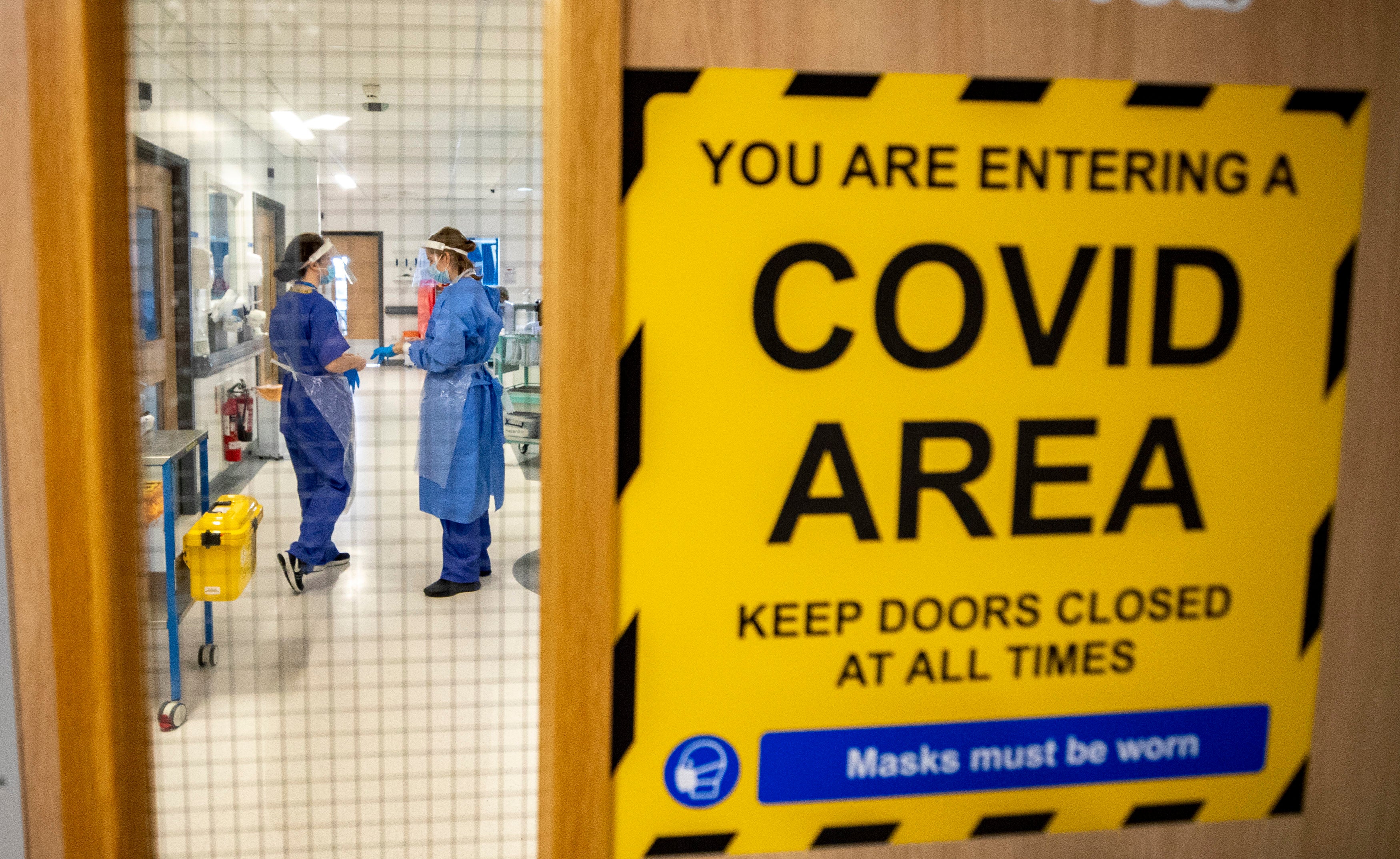 Covid death rate rises in England for first time since peak