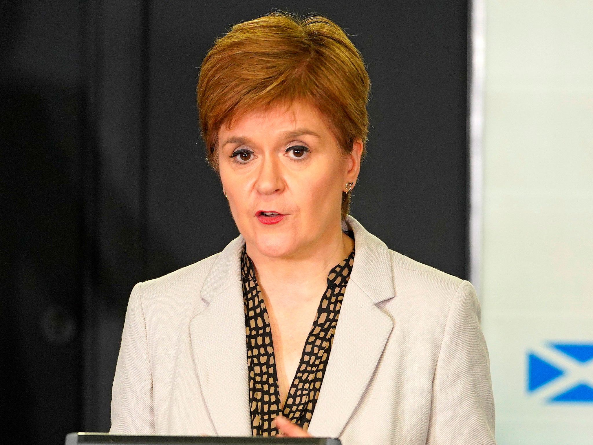 First minister Nicola Sturgeon