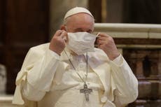 Media report pope met COVID-19 infected bishop at Vatican