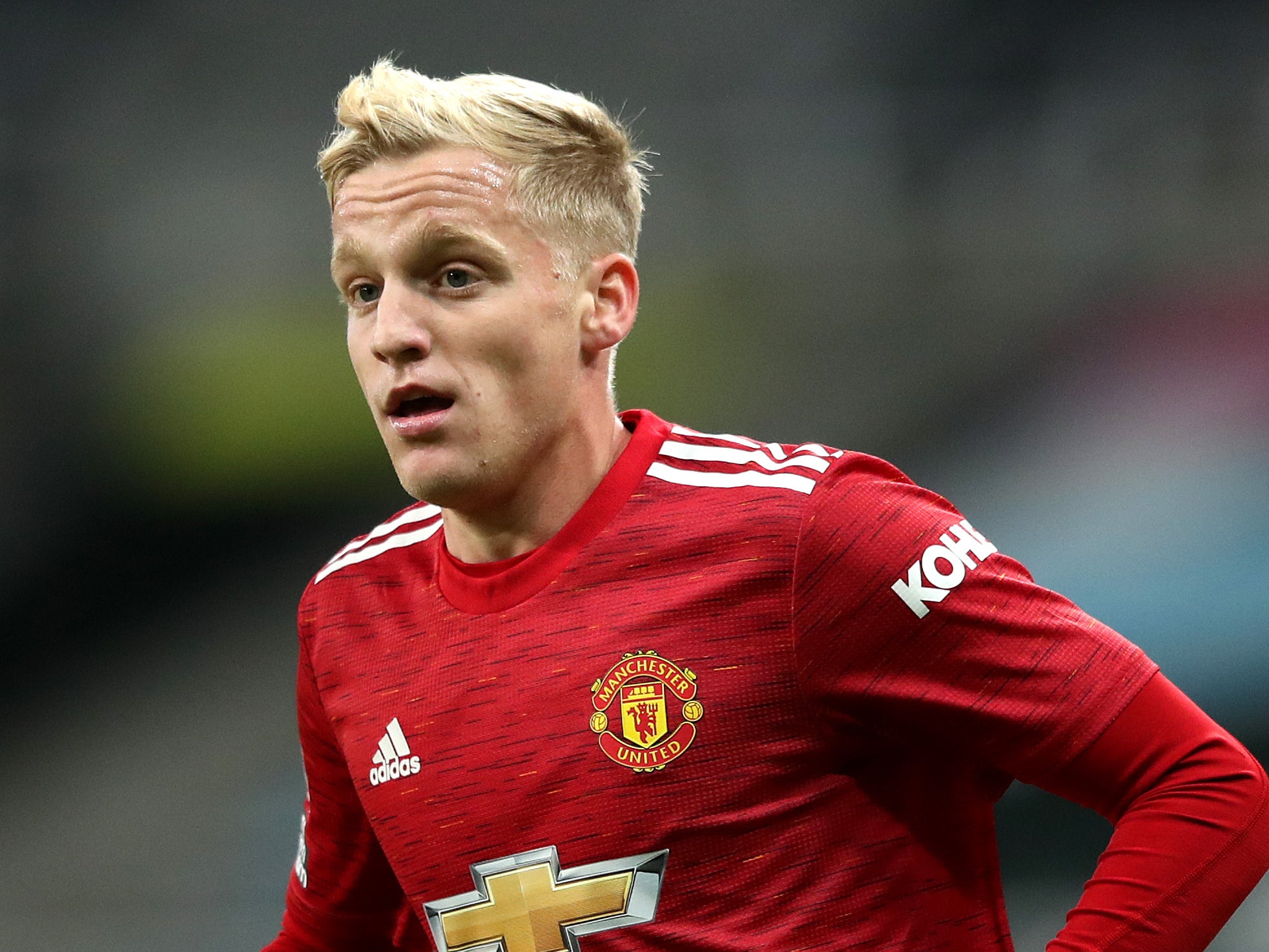 Manchester United midfielder Donny van de Beek