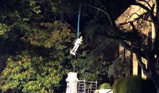 Confederate monument removed from Alabama courthouse