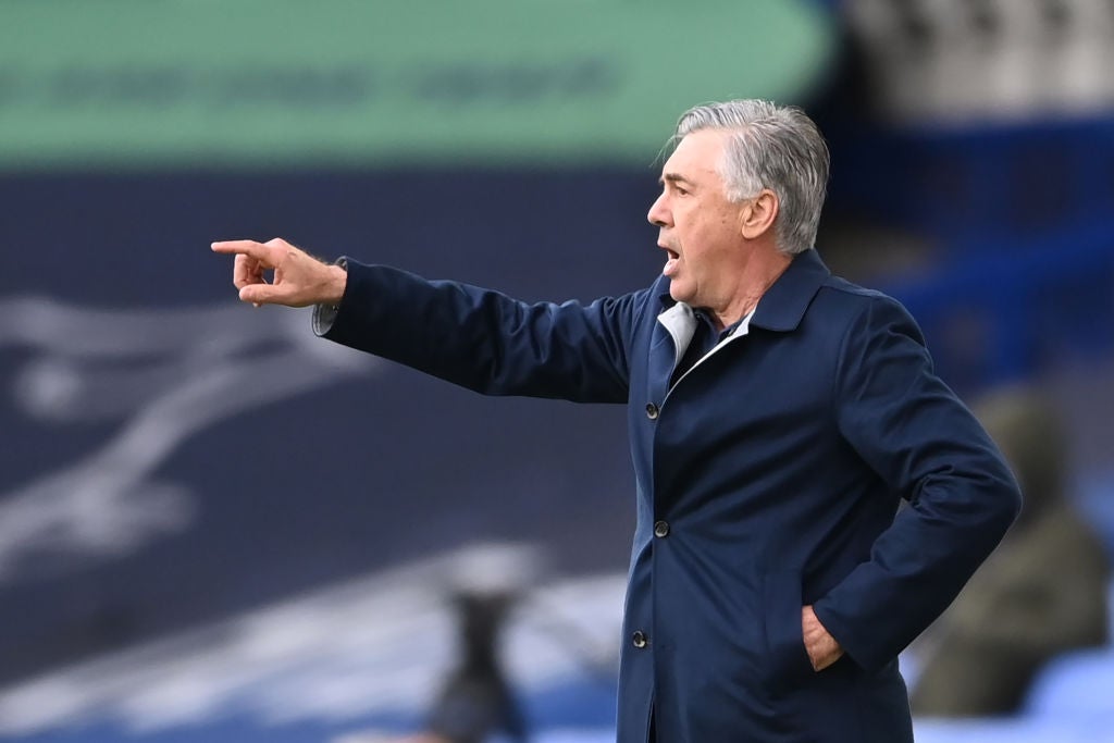 Everton boss Carlo Ancelotti