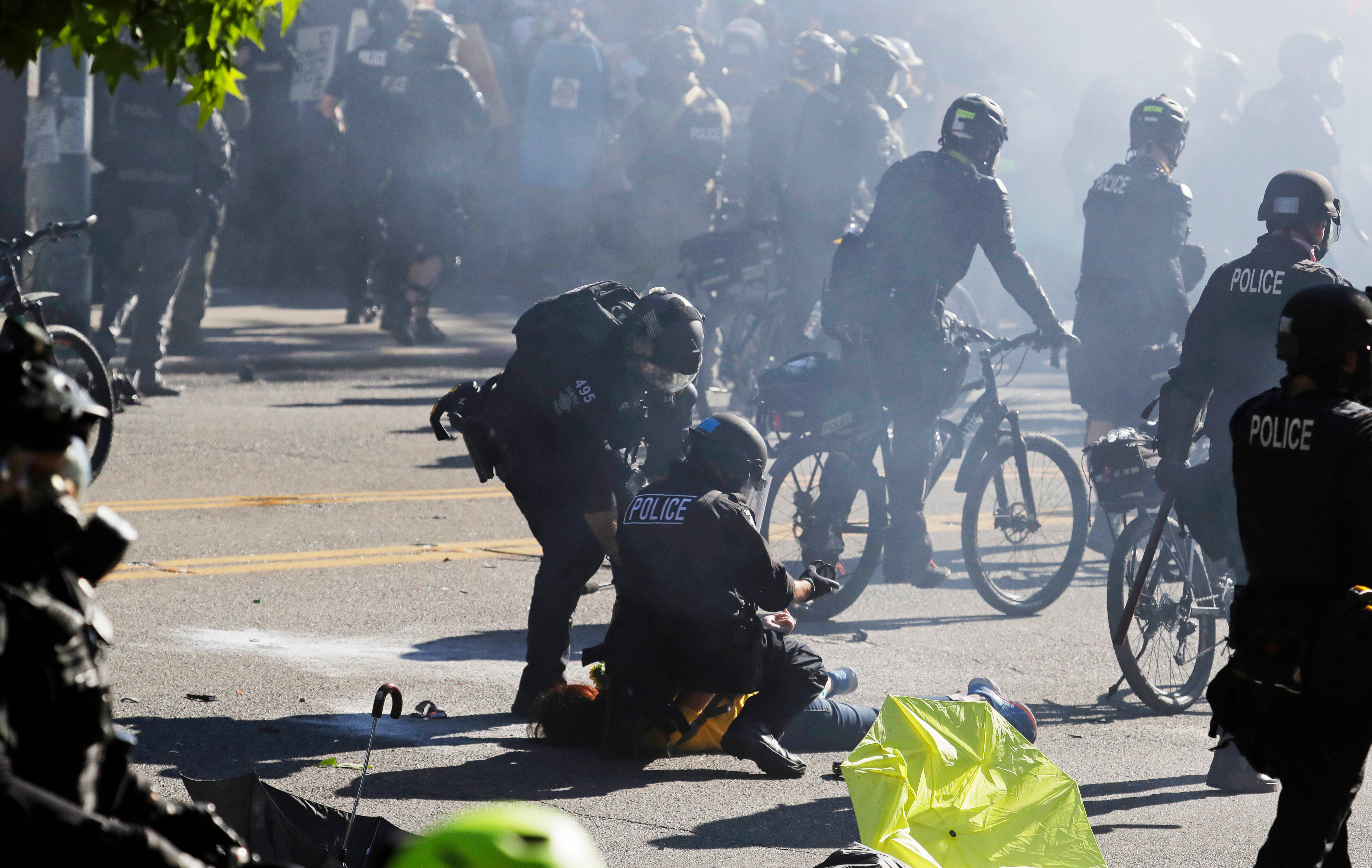 Racial Injustice Seattle Police