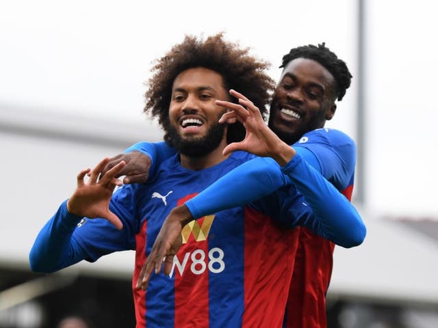 Crystal Palace midfielder Jairo Riedewald