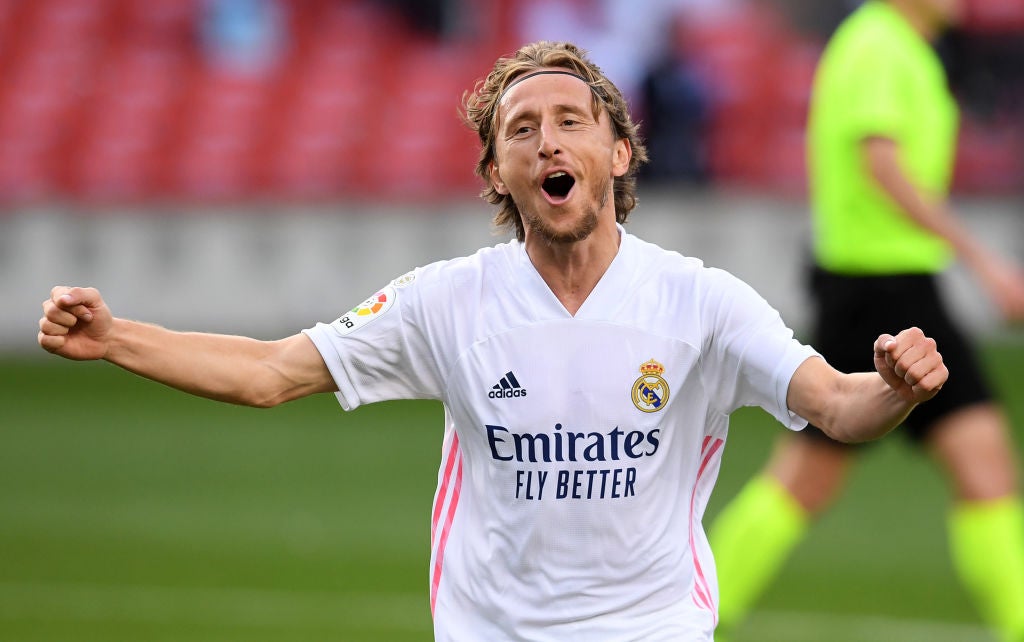 Luka Modric settled El Clasico