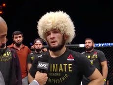 Khabib sends message to Conor McGregor after announcing retirement