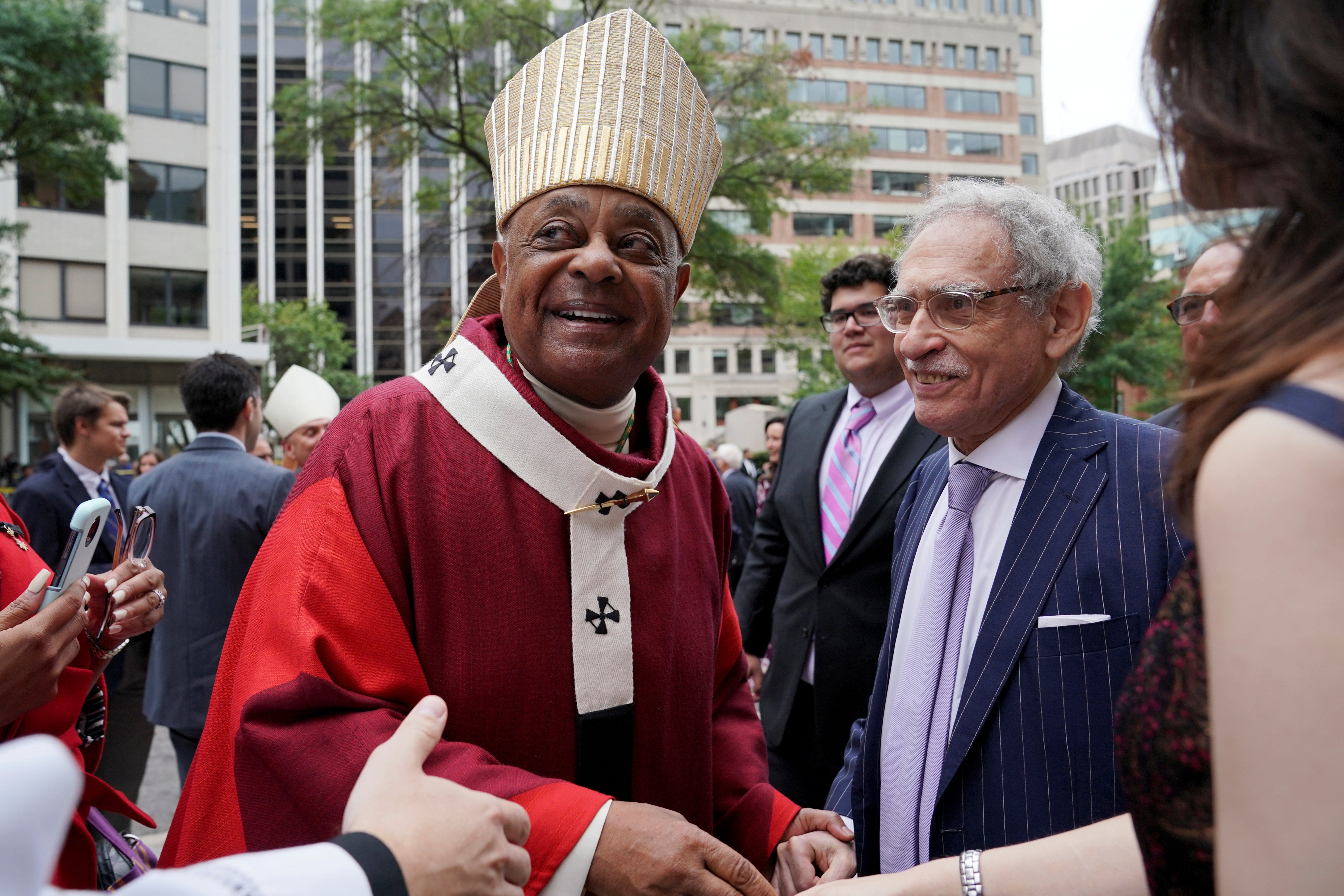 rchbishop of Washington Wilton D. Gregory departs following the 67th annual Red Mass at the Cathedral of Matthew the Apostle, in Washington, U.S., October 6, 2019. REUTERS/Sarah Silbiger/File Photo