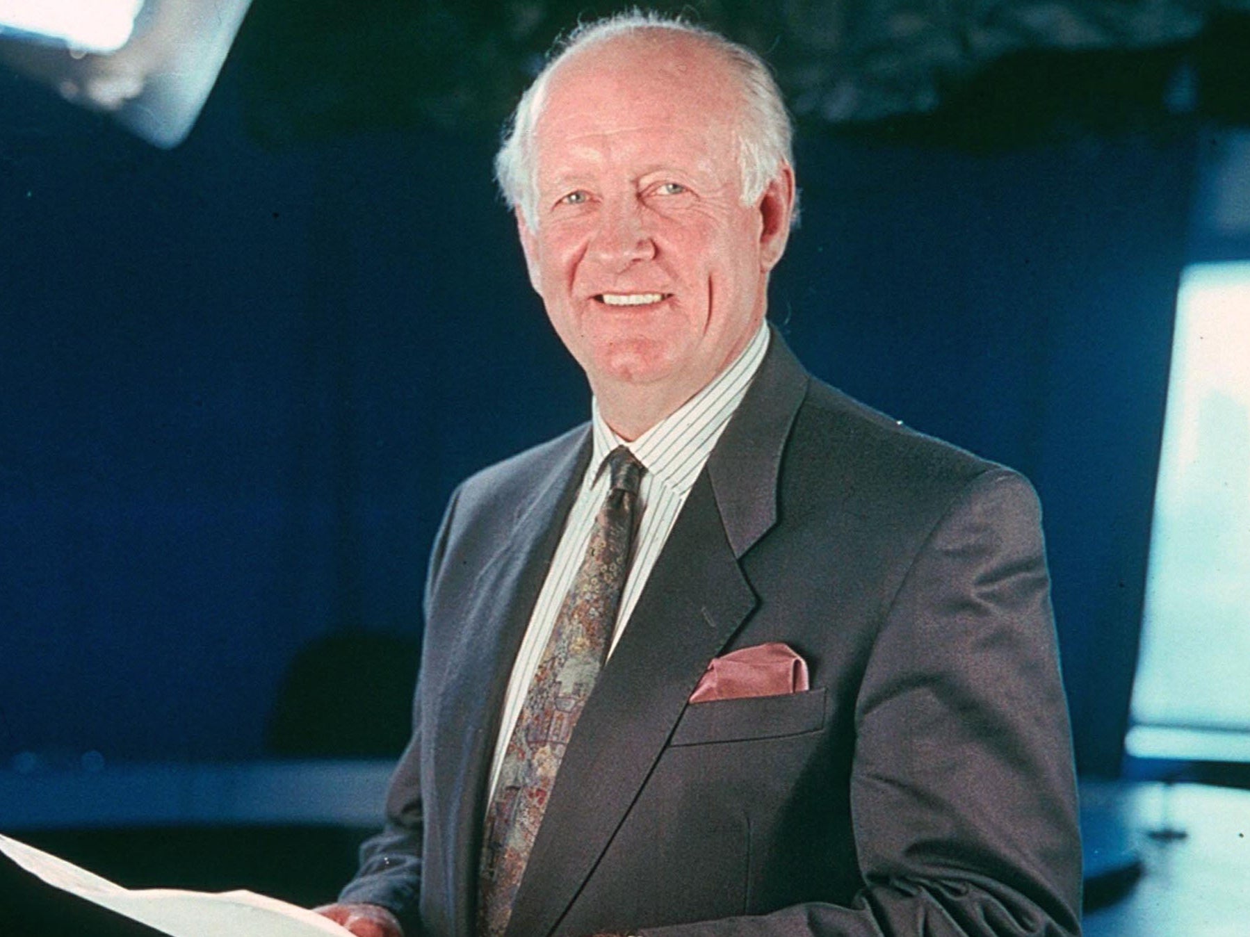 Frank Bough ‘excelled as a live presenter for many years’, the BBC said in a tribute