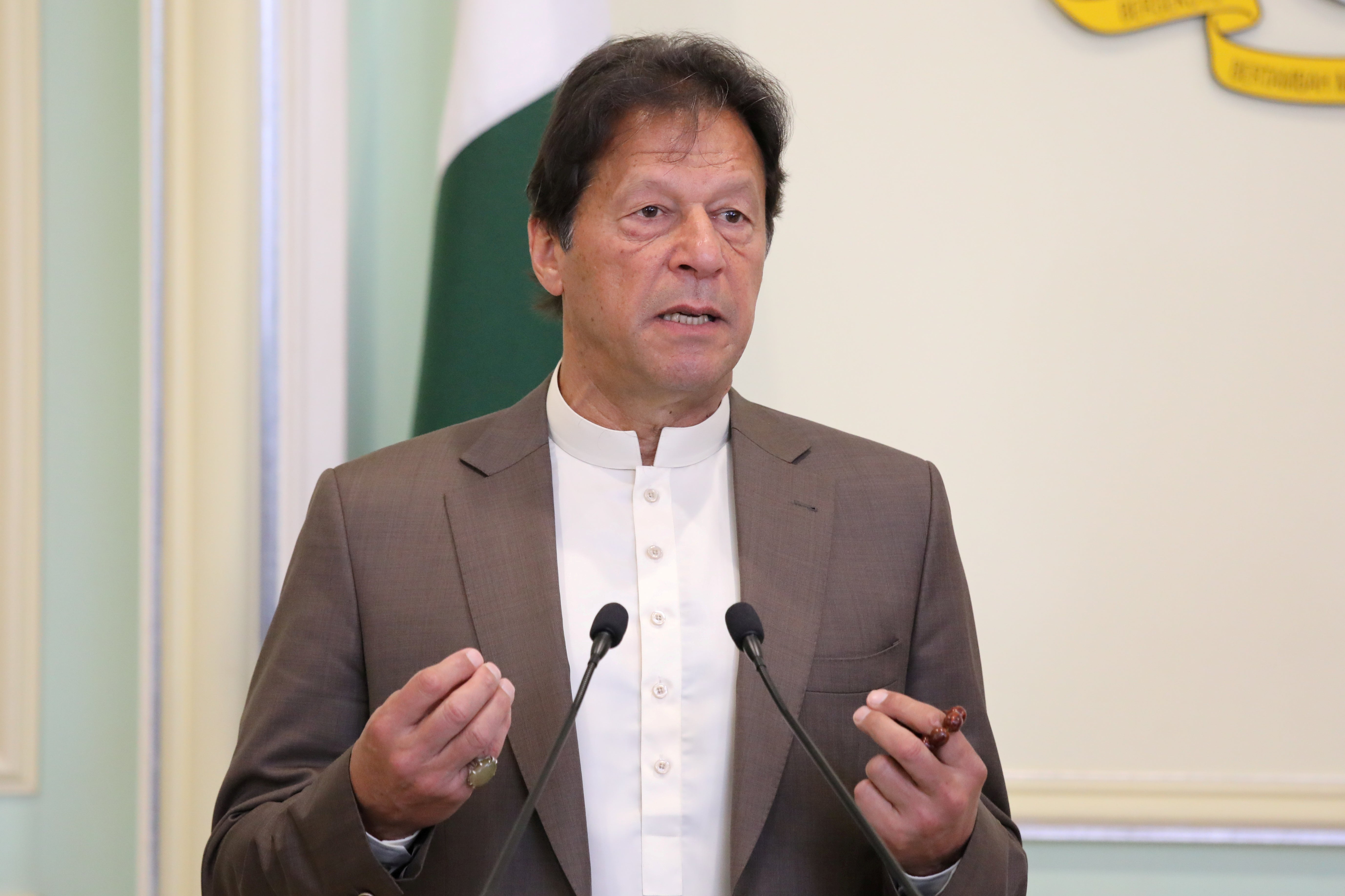 Pakistan’s Prime Minister Imran Khan backs strict laws to curb cases of rape and sexual assault&nbsp;