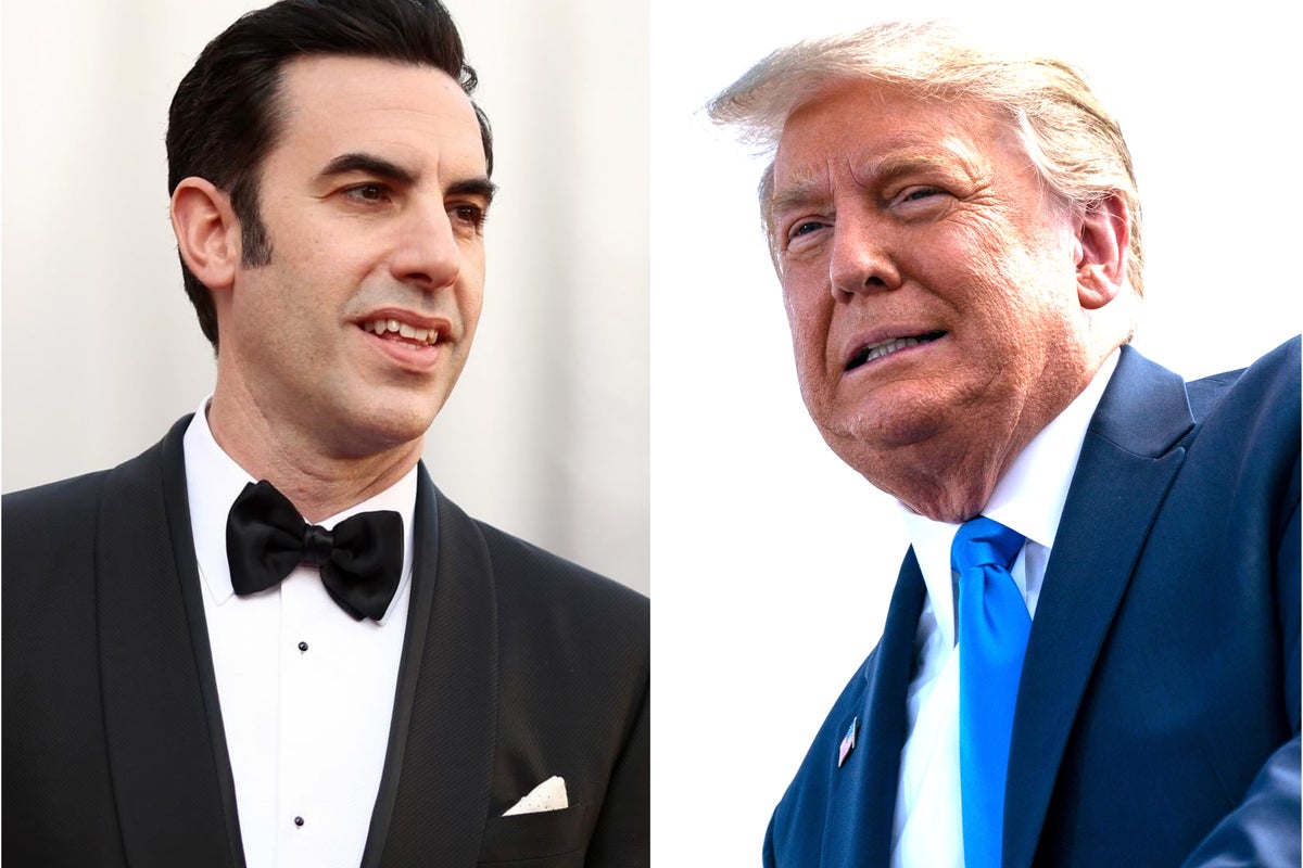 Sacha Baron Cohen says Trump possesses 'elements of brilliance'