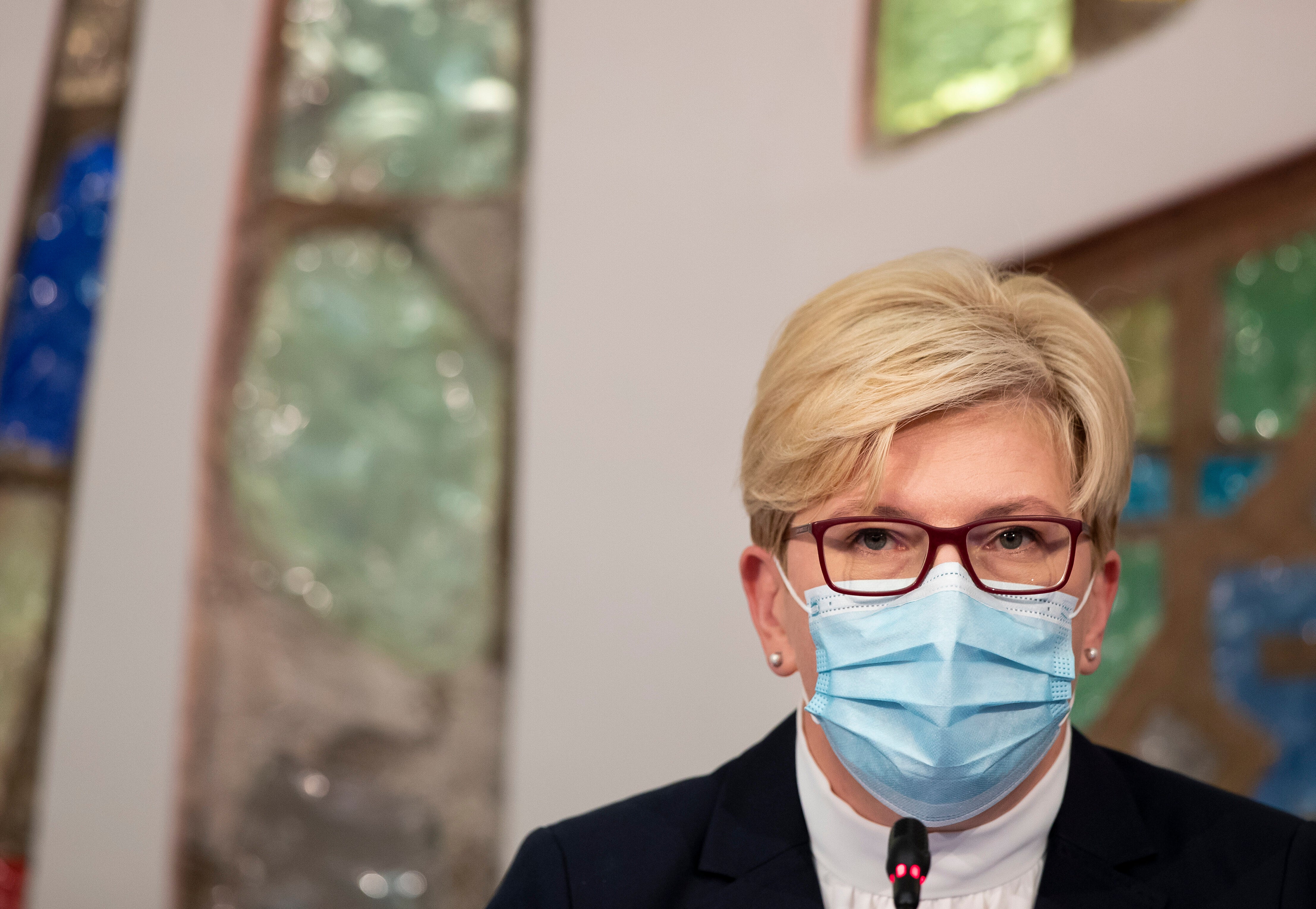 Virus Outbreak Lithuania Election