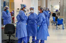 Patients discharged from hospitals without Covid test results