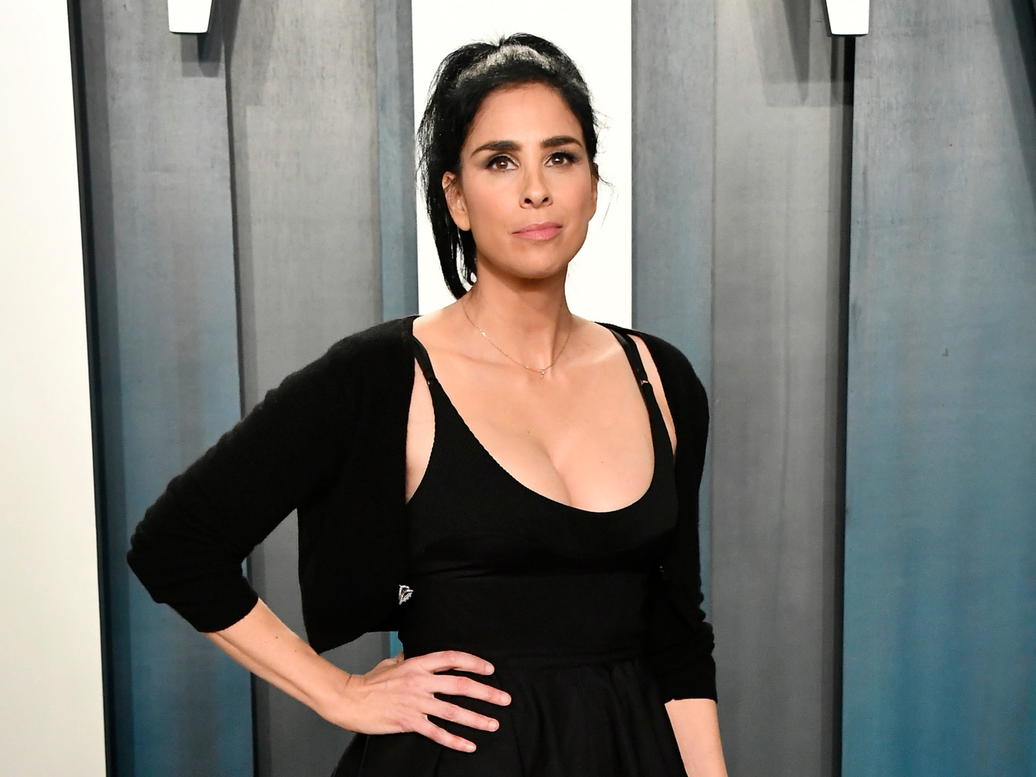 Sarah Silverman at the 2020 Vanity Fair Oscar Party on 9 February 2020 in Beverly Hills, California