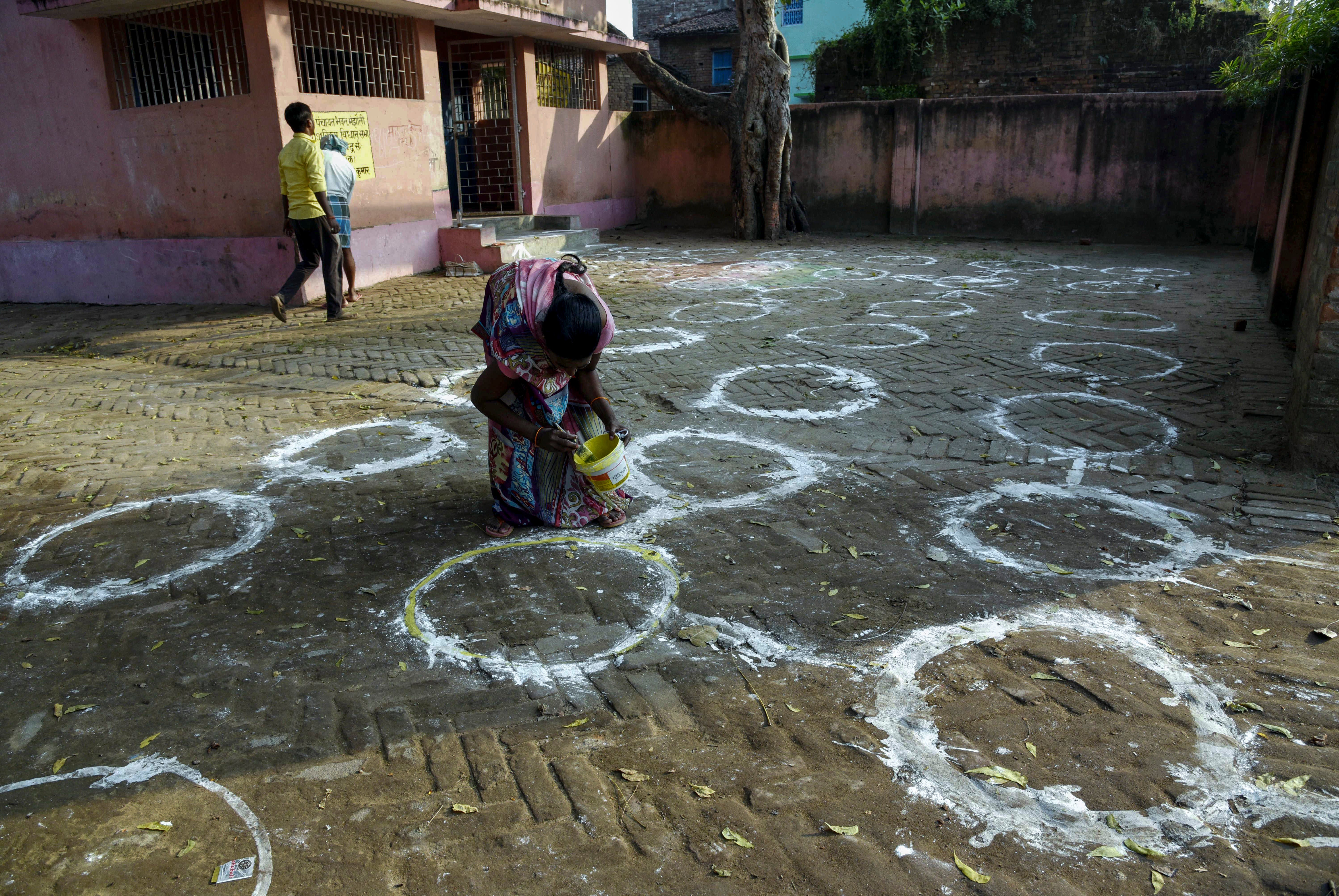 Virus Outbreak India Election