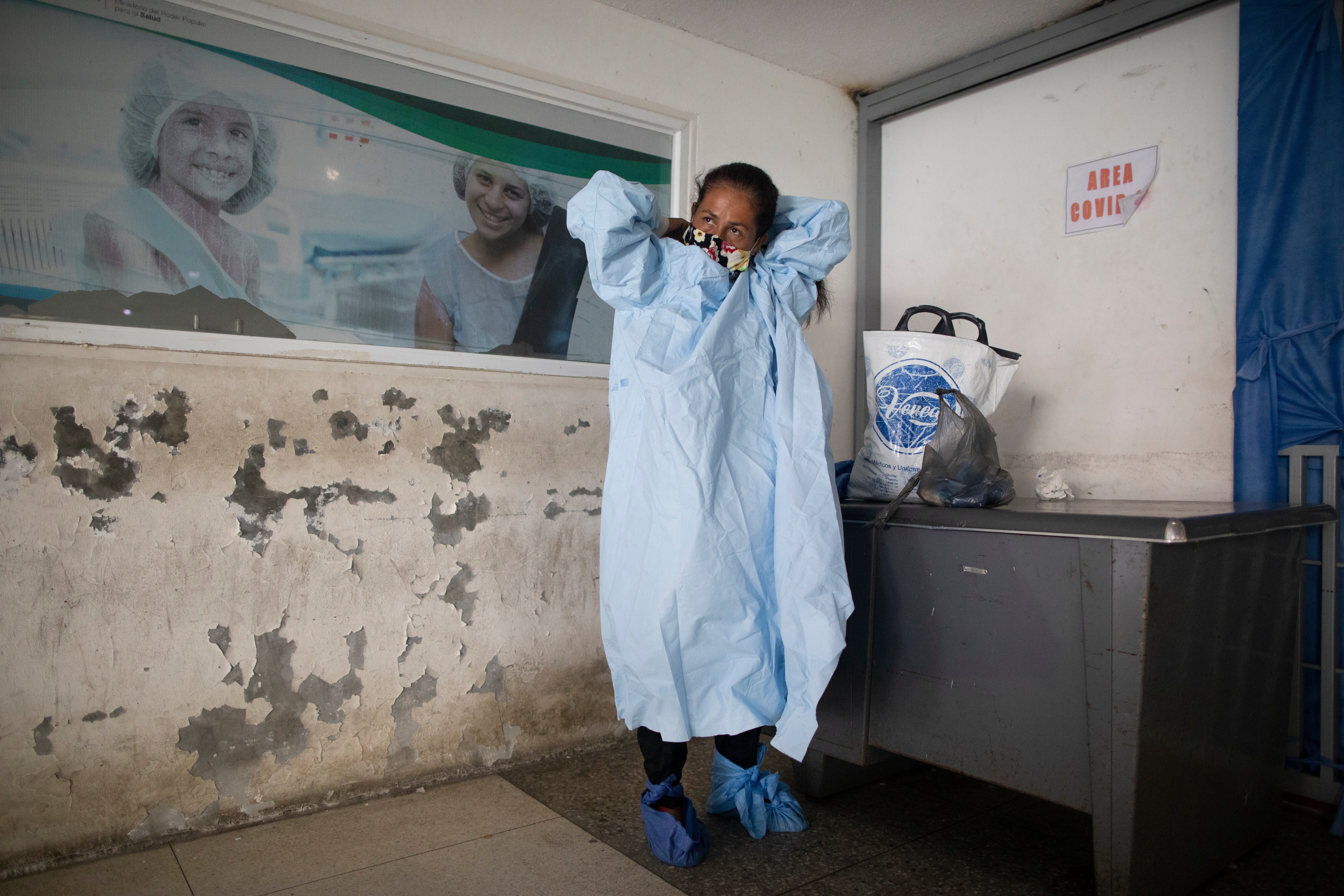 Virus Outbreak Venezuela - Broken Hospitals