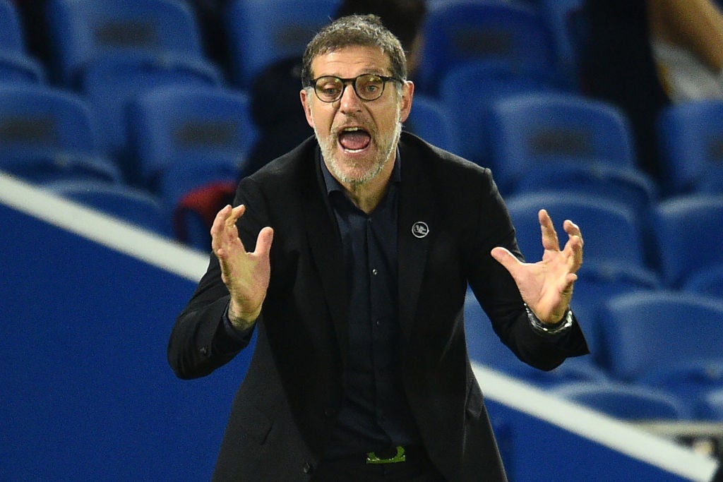 <p>Slaven Bilic, WBA manager</p>