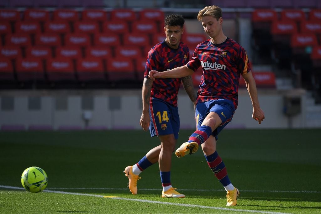 Frenkie de Jong for Barcelona